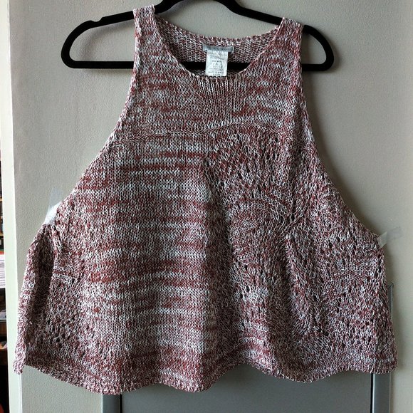 Sarah Pacini light linen/knit vest - One size - Picture 3 of 12